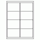 525 - Label Size 99.1mm x 67.7mm - 8 labels per sheet